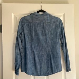 Denim button down shirt
